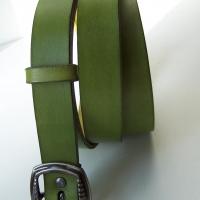 ceinture verte pleine fleur  tannage végétal