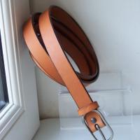 ceinture fine 2cm, whisky, 