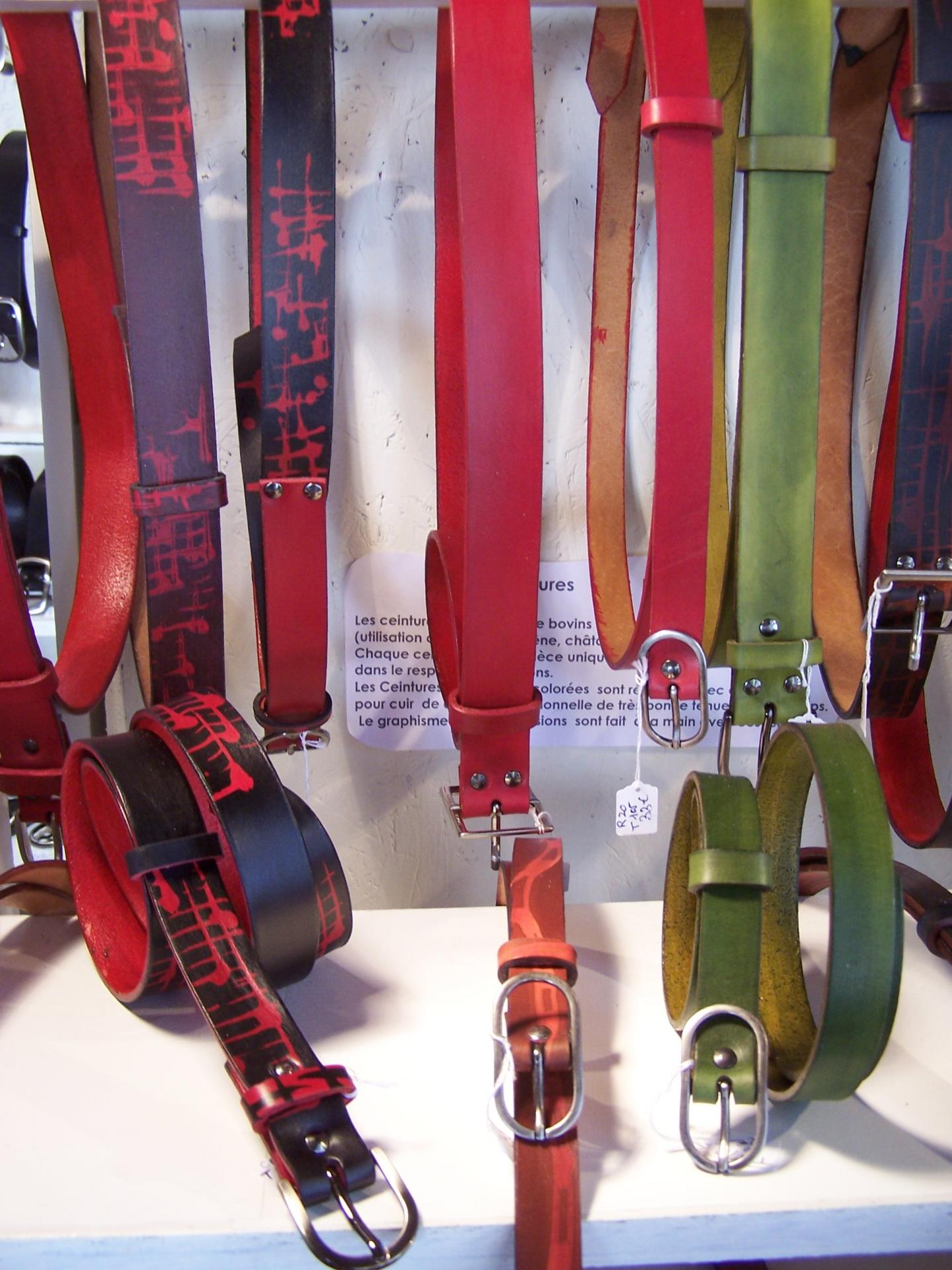 ceintures couleurs