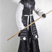 samourai  blanc noir